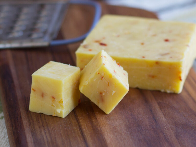 Peppercorn Cheddar Cheese: 1 pound