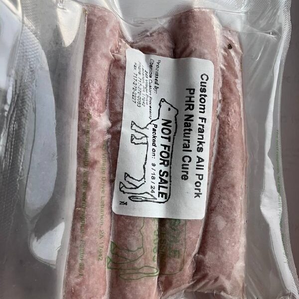 Pork Hot Dogs - Franks