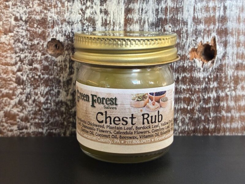 Chest Rub: 4oz