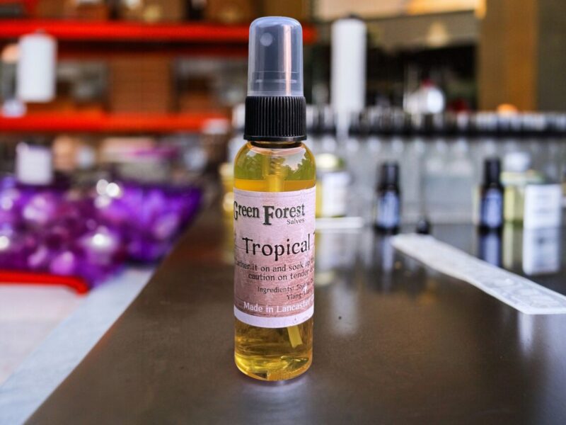 Tropical Tanning Oil Spray: 2oz