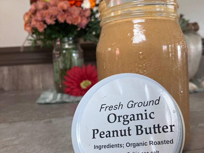 Organic Peanut Butter: pint