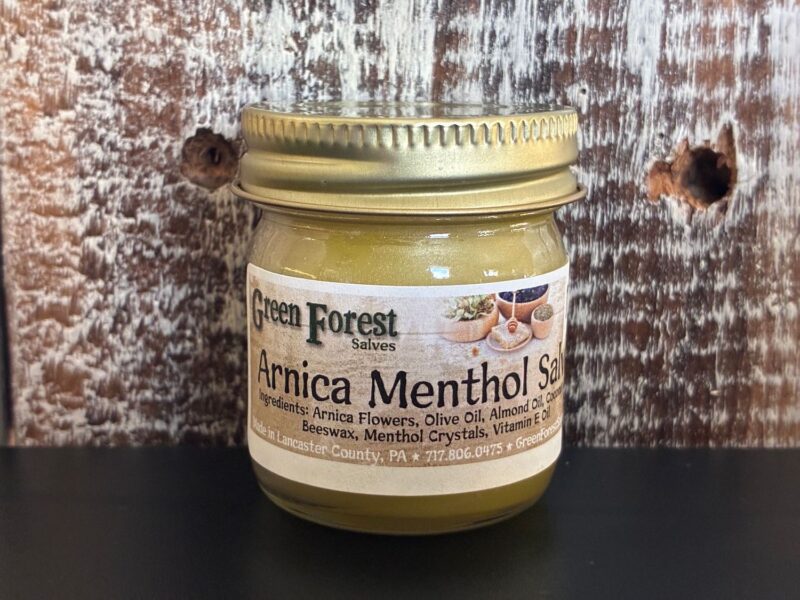Arnica Menthol Salve: 4oz