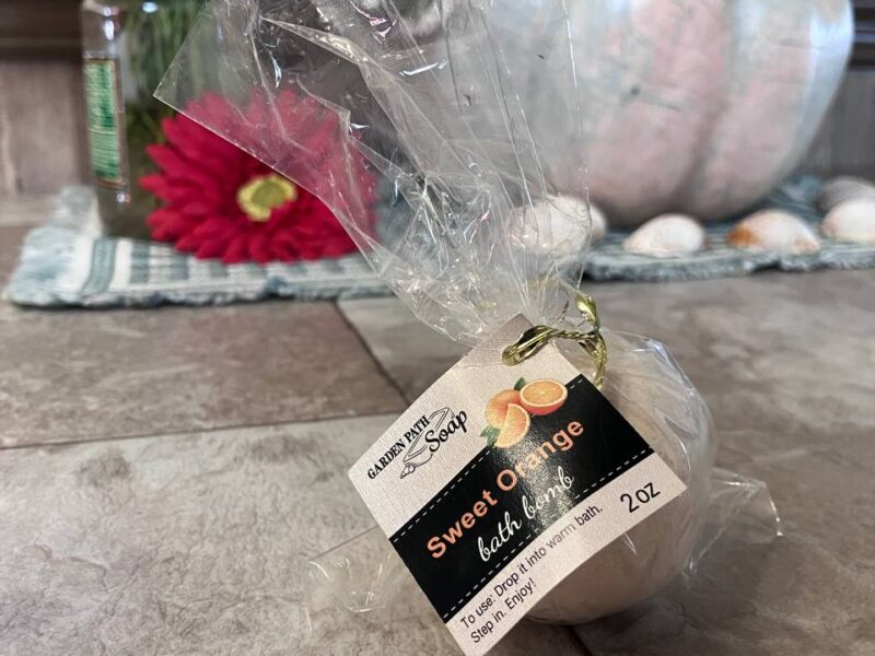 Sweet Orange Bath Bomb; 2oz