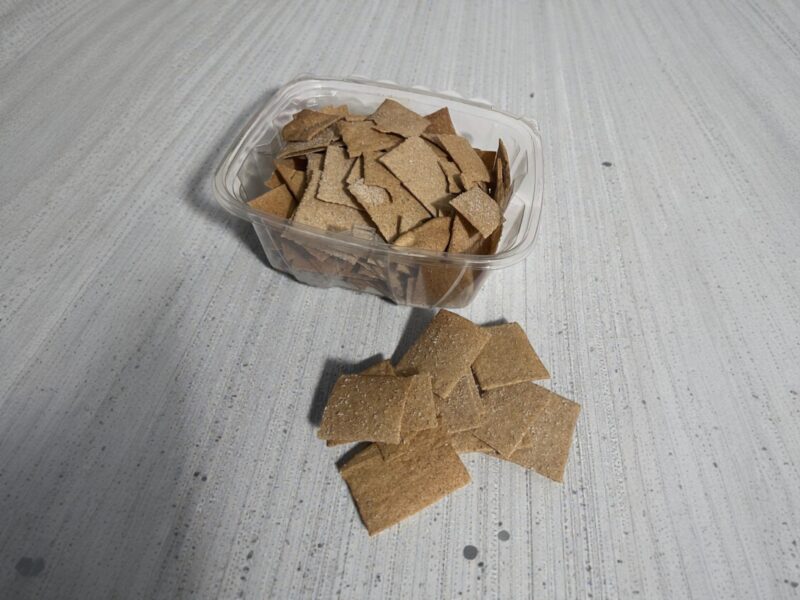Sourdough Garlic & Herb Crackers